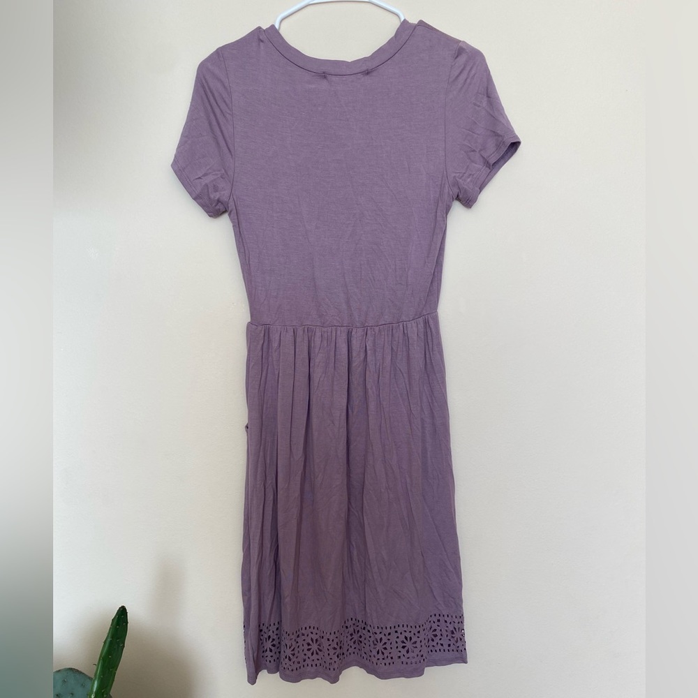 Purple dress size small